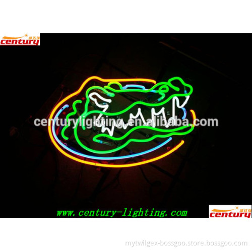 hot sale crocodile neon sign